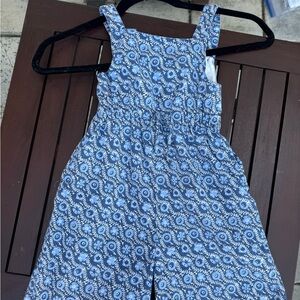 Adorable adjustable Poppet & Fox cotton jumpsuit